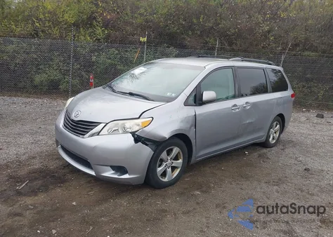 2012 Toyota Sienna Le V6 8 Passenger из США, поврежденный, VIN 5TDKK3DC3CS234076